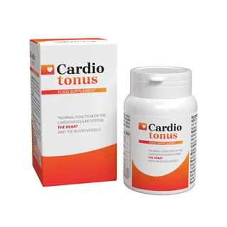 Cardiotonus, butelka z pudełkiem