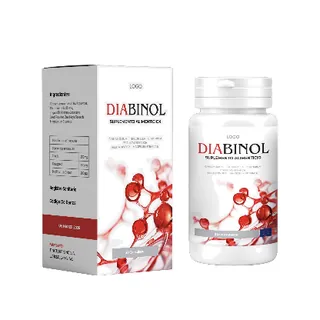 Diabinol, frasco con caja