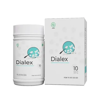 Dialex, botol dengan kotak