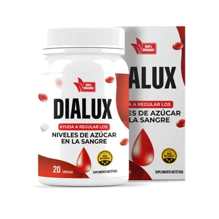 Dialux, frasco con caja
