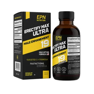 Erectify Max، قارورة مع علبة