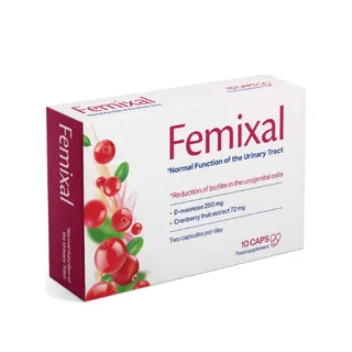 Femixal, scatola