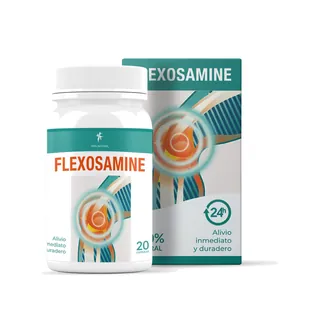 Flexosamine caps, frasco con caja