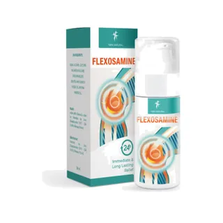 Flexosamine gel, fľaštička so škatuľkou