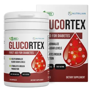 Glucortex, Flasche mit Schachtel