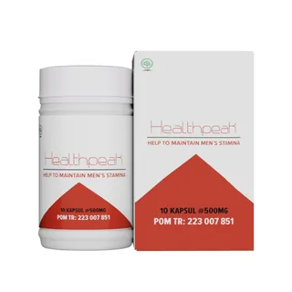 Healthpeak, botol dengan kotak