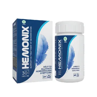HEMONIX, botol dengan kotak