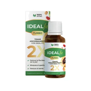 IdealFit Turbo, frasco com caixa