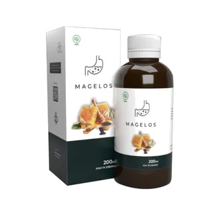 Magelos, botol dengan kotak