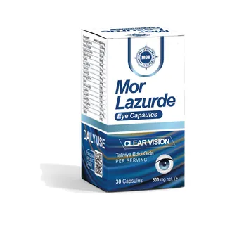 Mor Lazurde، علبة
