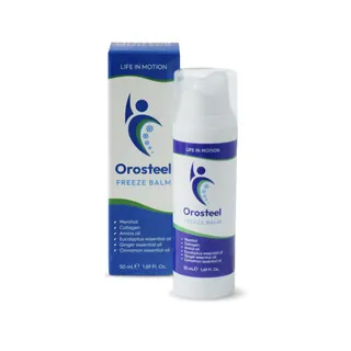 Orosteel، قارورة مع علبة