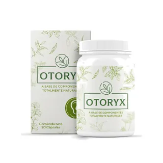Otoryx, frasco con caja