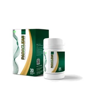 Paraclean, botol dengan kotak