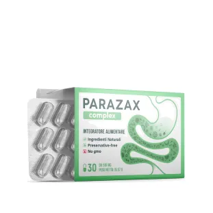 Parazax Complex, Blister mit Schachtel