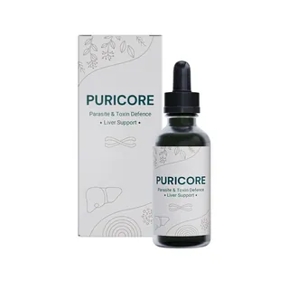 Puricore parasites, flacone con scatola