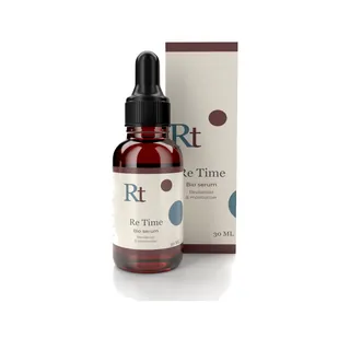 Retime Serum, frasco con caja