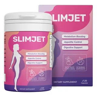 SlimJet, frasco con caja