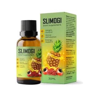 Slimogi, frasco con caja