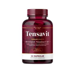 Tensavit, frasco